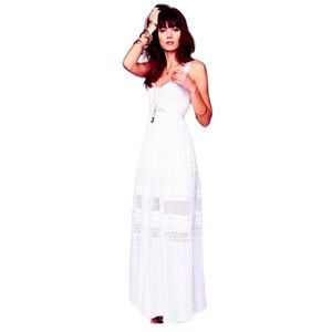 Free People Dress Jill’s Limited Edition Story Casual Wedding Maxi White Size 4